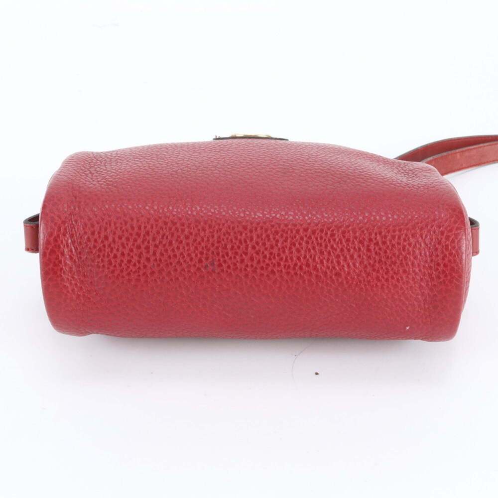 CHRISTIAN DIOR Vintage Red Leather Shoulder Bag - Picture 4 of 7